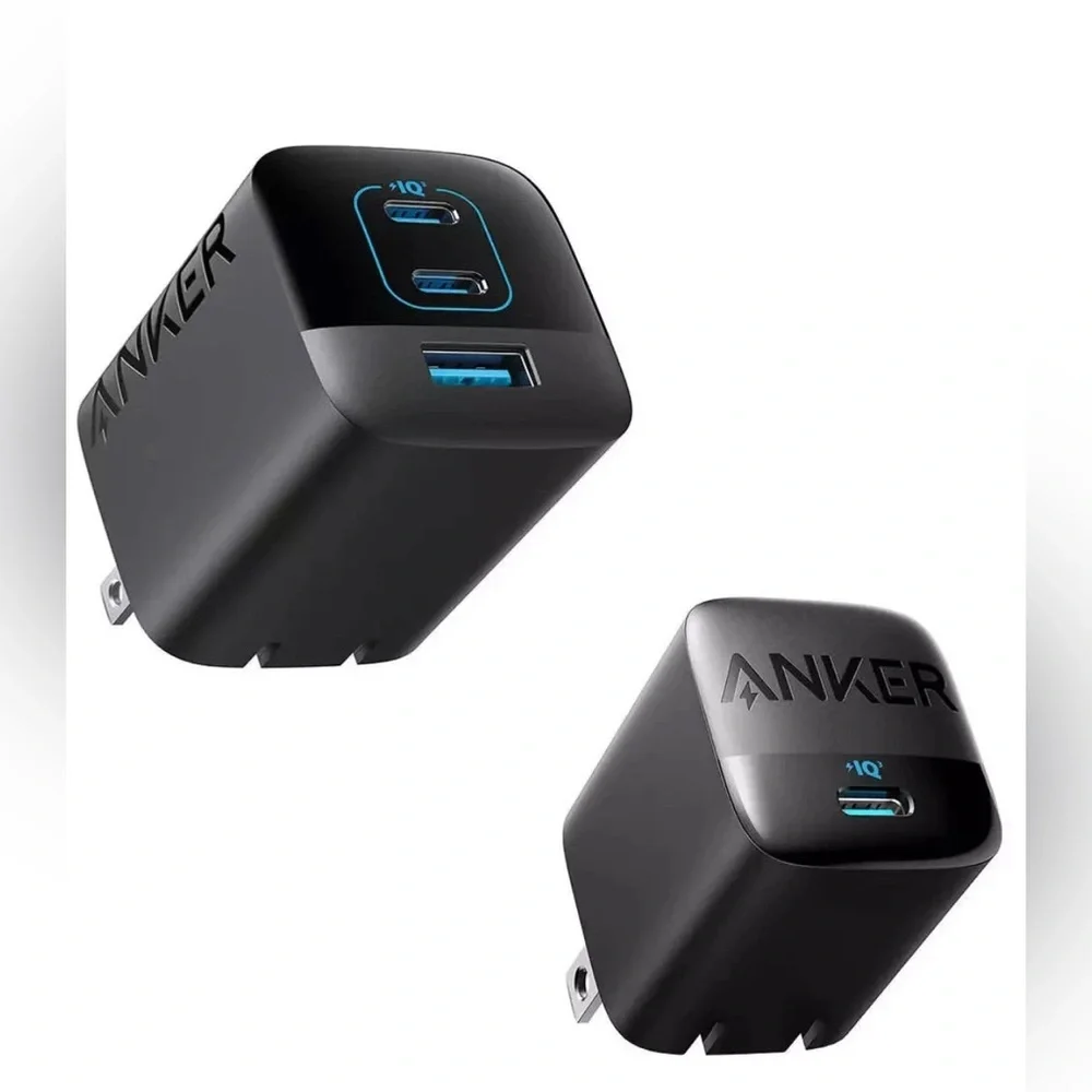 NEW Anker Fast Charging 2-pack 67W and 30W Wall Chargers Plug folds